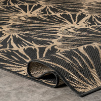 Nuloom Onyx Seashell Non1794B Charcoal Area Rug