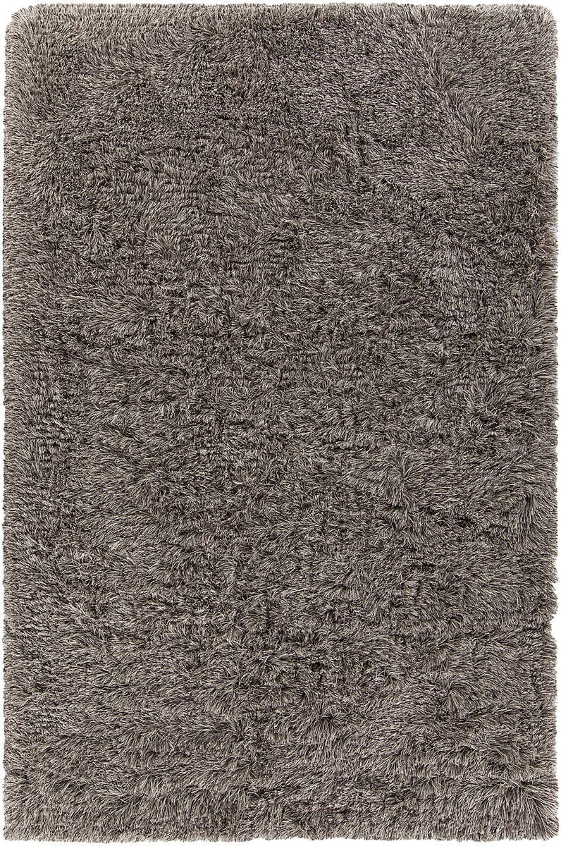 Chandra Elisha Eli33100 Grey / Black Solid Color Area Rug