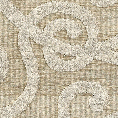 Oriental Weavers Sphinx Kashan 119W1 Ivory / Beige Area Rug