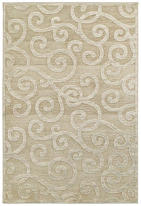 Oriental Weavers Sphinx Kashan 119W1 Ivory / Beige Area Rug