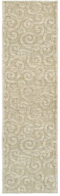 Oriental Weavers Sphinx Kashan 119W1 Ivory / Beige Area Rug