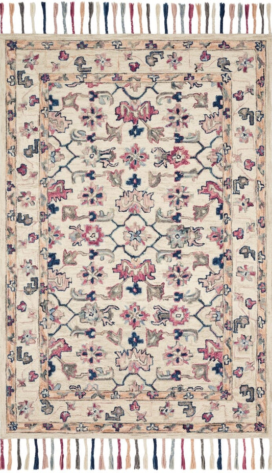 Loloi Elka Elk-02 Ivory / Multi Area Rug