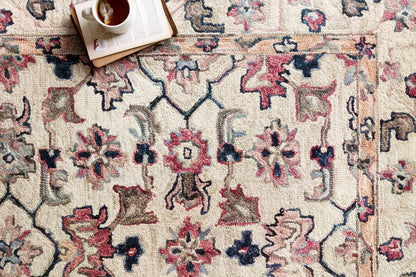 Loloi Elka Elk-02 Ivory / Multi Area Rug