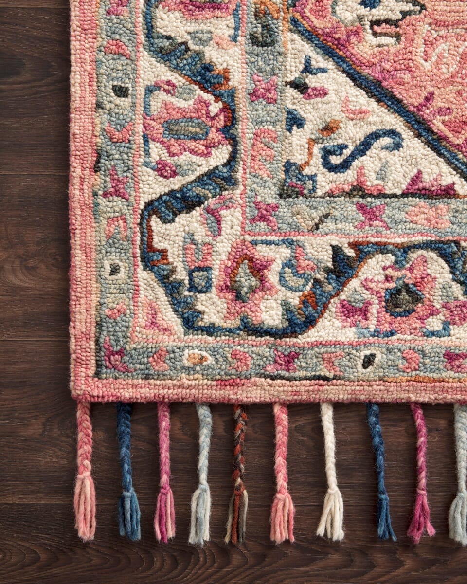 Loloi Elka Elk-04 Pink / Multi Area Rug