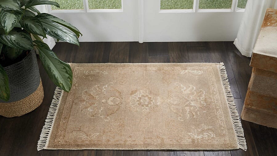 Nourison Elan Eln04 Gold Vintage / Distressed Area Rug