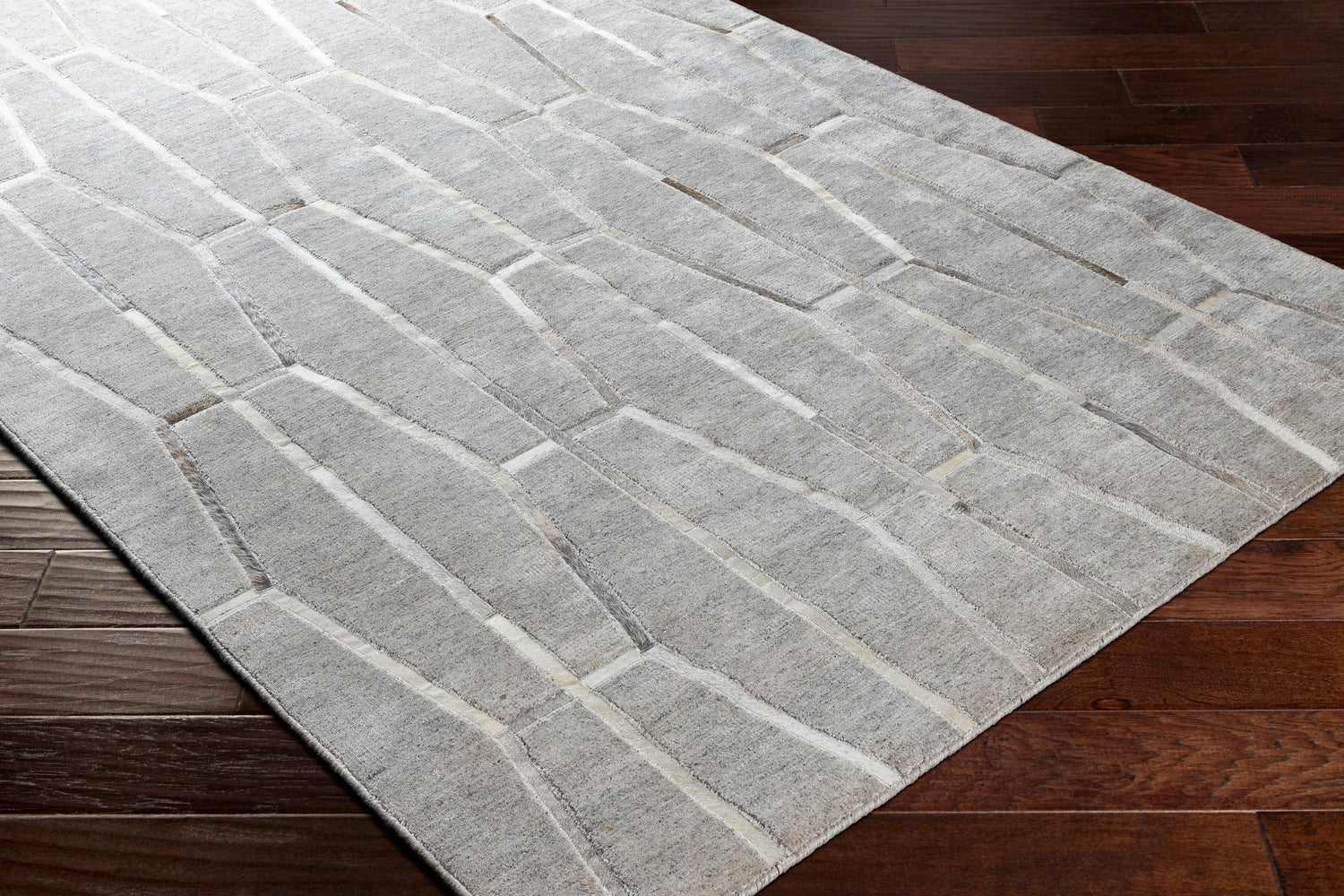 Surya Eloquent Elq-2300 Light Gray, Medium Gray, Beige, Taupe Rugs.