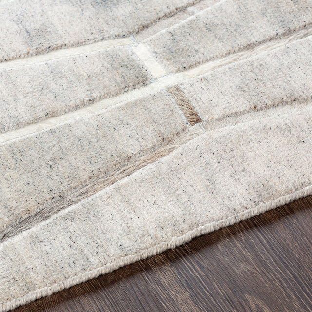 Surya Eloquent Elq-2300 Light Gray, Medium Gray, Beige, Taupe Rugs.