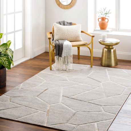 Surya Eloquent Elq-2306 Grey Rug.