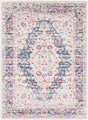 Surya Elaziz Elz-2312 Bright Pink, Dark Blue, White Rugs.