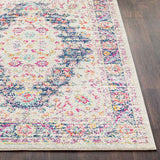 Surya Elaziz Elz-2312 Bright Pink, Dark Blue, White Rugs.