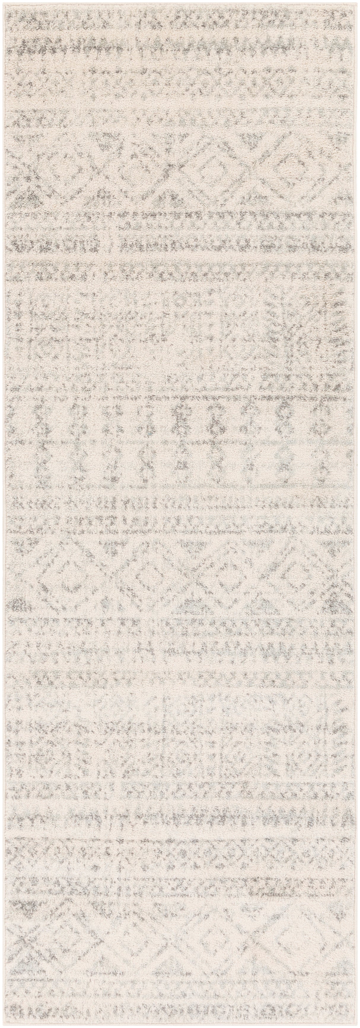 Surya Elaziz Elz-2354 Medium Gray, Light Gray, White Rugs.