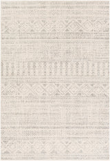 Surya Elaziz Elz-2354 Medium Gray, Light Gray, White Rugs.