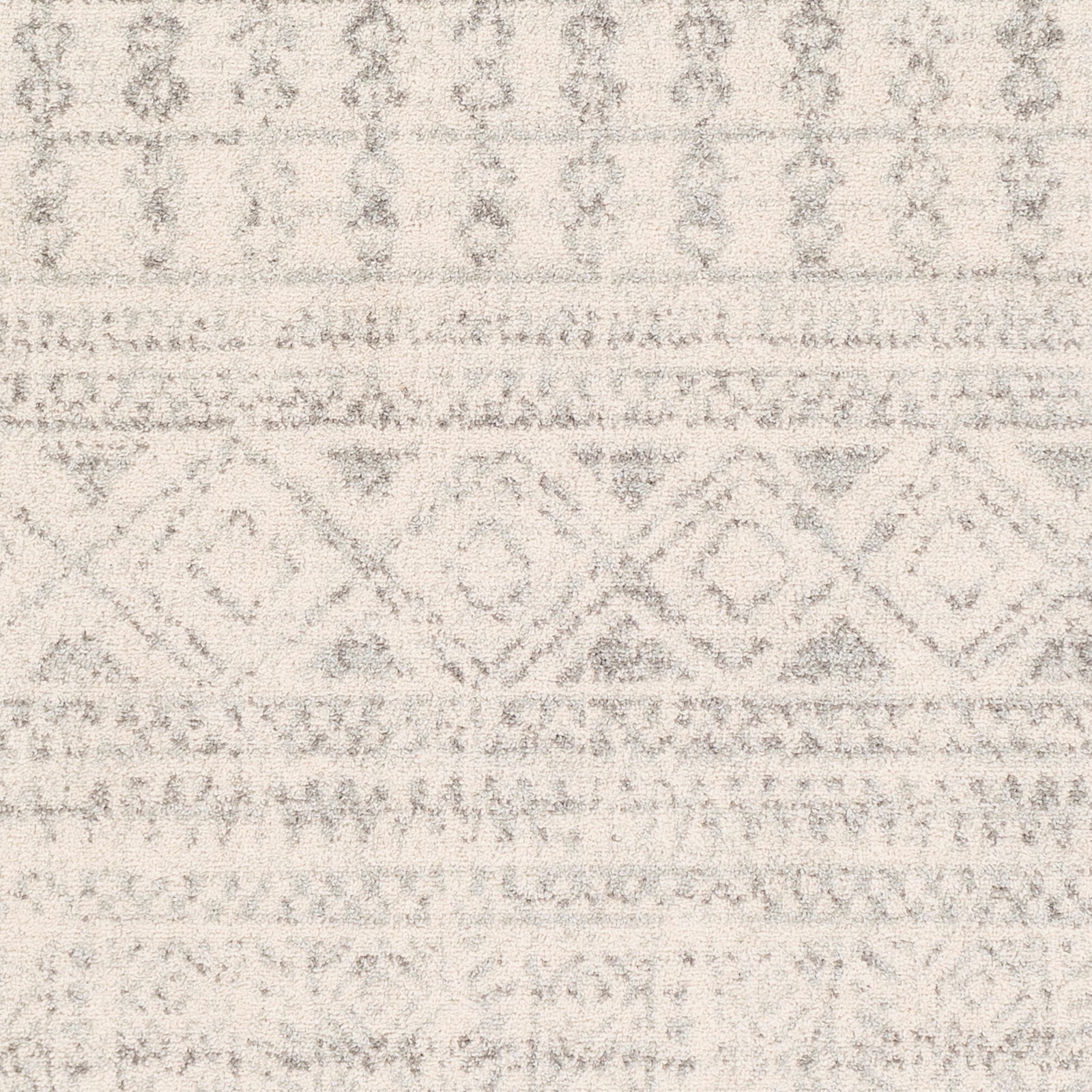 Surya Elaziz Elz-2354 Medium Gray, Light Gray, White Area Rug