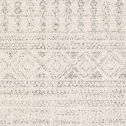 Surya Elaziz Elz-2354 Medium Gray, Light Gray, White Area Rug