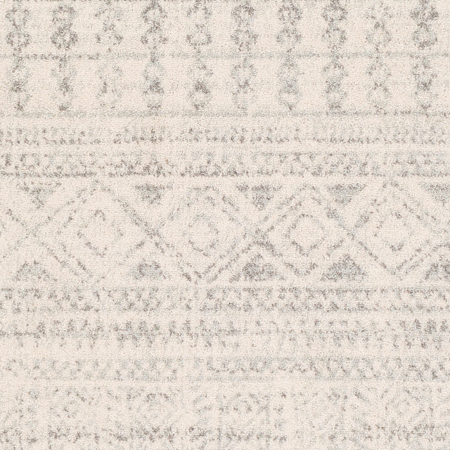 Surya Elaziz Elz-2354 Medium Gray, Light Gray, White Rugs.