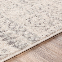 Surya Elaziz Elz-2354 Medium Gray, Light Gray, White Area Rug