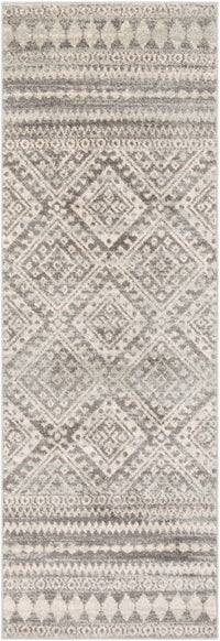 Surya Elaziz Elz-2357 Medium Gray, Light Gray, White Area Rug