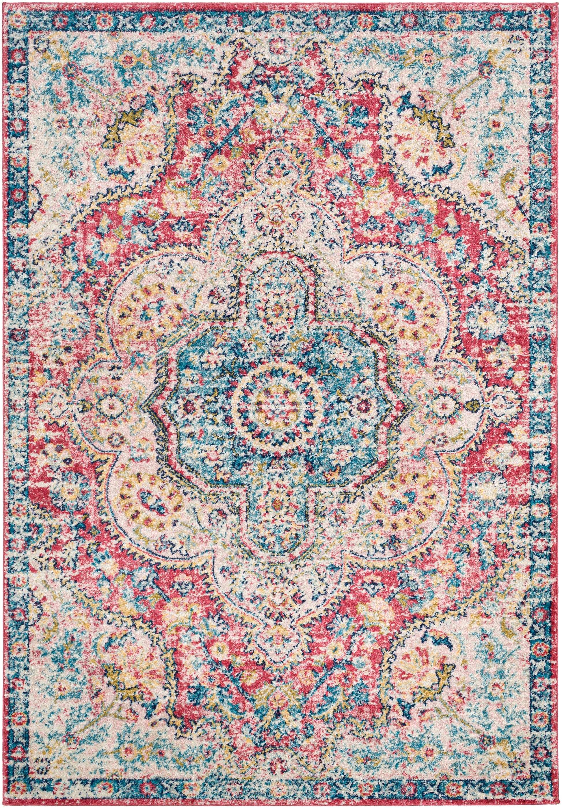 Surya Elaziz Elz-2359 Rose, Navy Area Rug