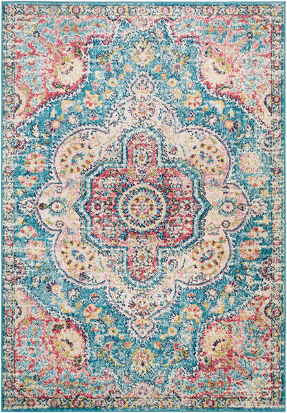 Surya Elaziz Elz-2360 Navy, Sky Blue Area Rug