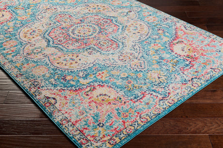 Surya Elaziz Elz-2360 Navy, Sky Blue Rug.