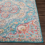 Surya Elaziz Elz-2360 Navy, Sky Blue Rug.