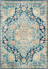 Surya Elaziz Elz-2361 Navy, Sky Blue Rug.