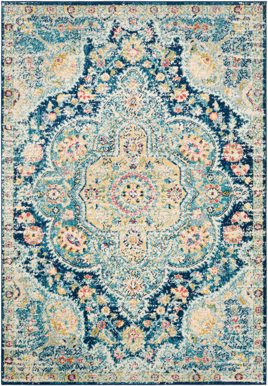 Surya Elaziz Elz-2361 Navy, Sky Blue Area Rug