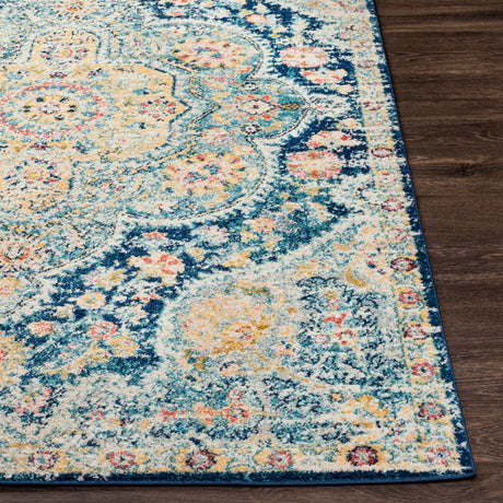 Surya Elaziz Elz-2361 Navy, Sky Blue Rug.