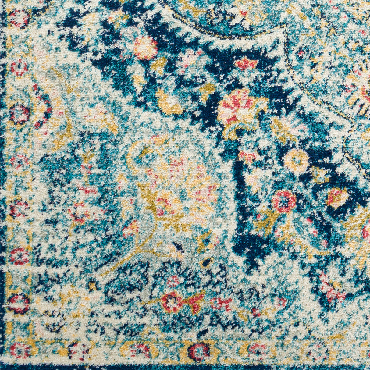 Surya Elaziz Elz-2361 Navy, Sky Blue Rug.