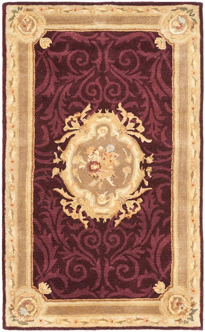 Safavieh Empire em414a Dark Red / Dark Beig Area Rug