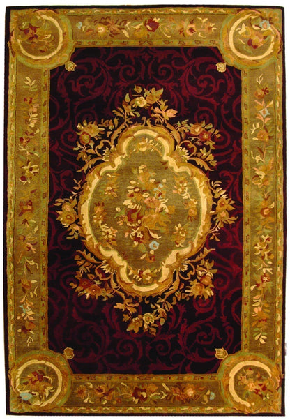 Safavieh Empire em414a Dark Red / Dark Beig Area Rug