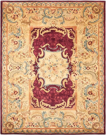 Safavieh Empire em422a Burgundy / Gold Area Rug