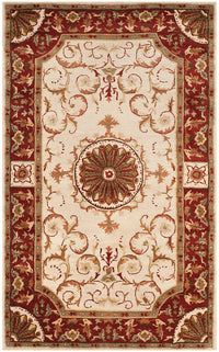 Safavieh Empire Em459A Ivory / Red Area Rug