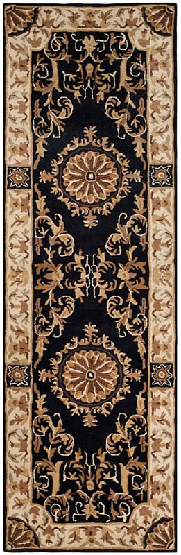 Safavieh Empire Em459D Black / Ivory Area Rug