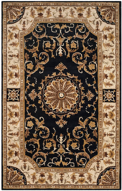 Safavieh Empire Em459D Black / Ivory Area Rug