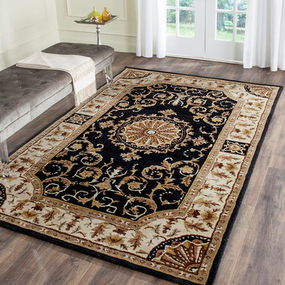 Safavieh Empire Em459D Black / Ivory Area Rug