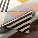 Surya Emma Emm-2302 Cream, Light Gray, Mustard, Camel Rugs.