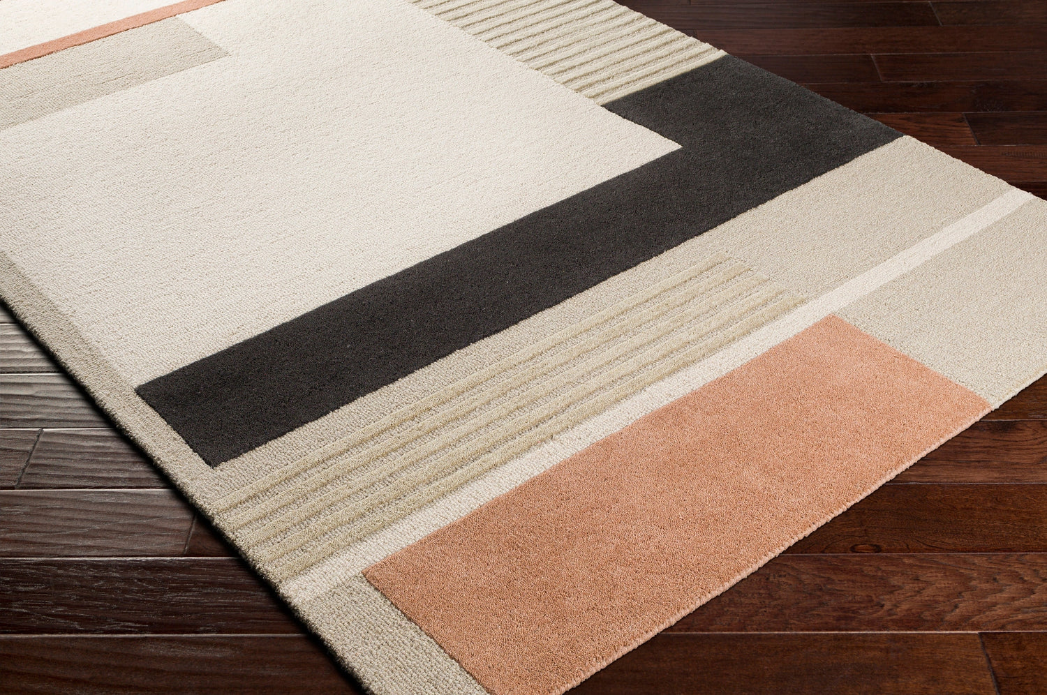 Surya Emma Emm-2303 Khaki, Charcoal, Camel Rugs.