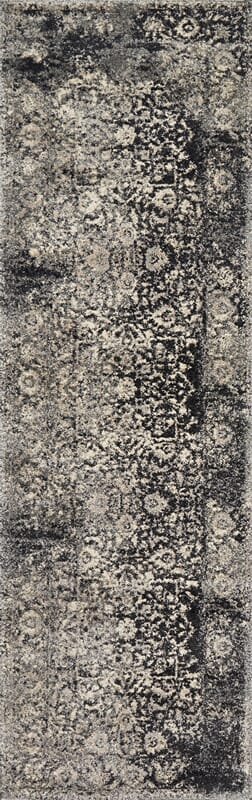 Loloi Emory Eb-01 Black / Ivory Vintage / Distressed Area Rug