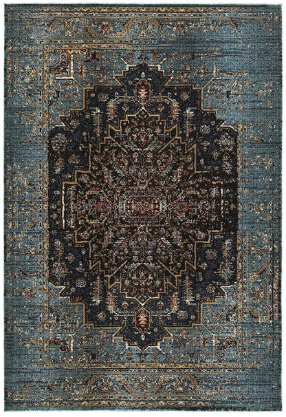 Oriental Weavers Sphinx Empire 4440L Blue / Navy Area Rug