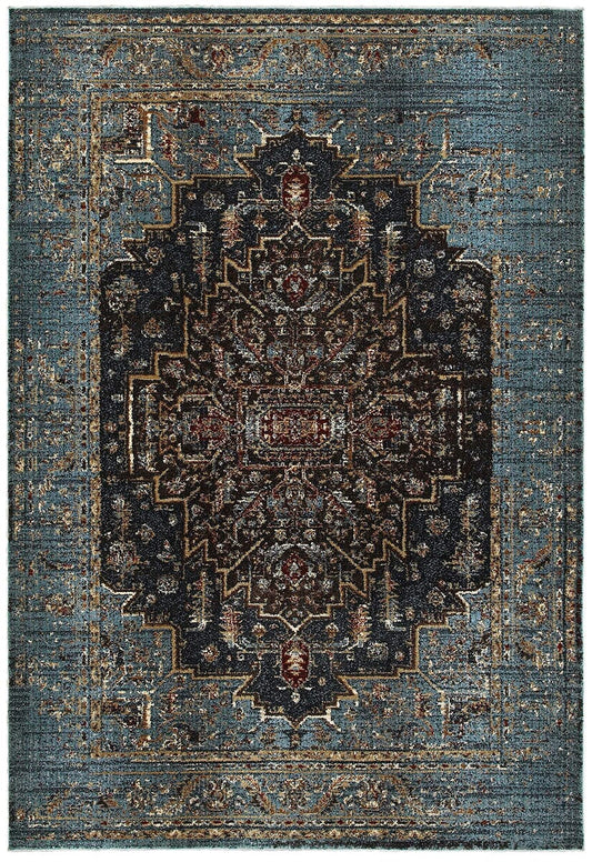 Oriental Weavers Sphinx Empire 4440L Blue / Navy Area Rug