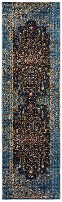 Oriental Weavers Sphinx Empire 4440L Blue / Navy Area Rug