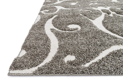 Loloi Enchant En-07 Smoke Shag Area Rug