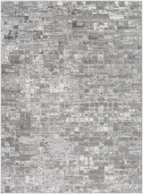 Surya Enfield Enf-2300 Charcoal, Medium Gray, Light Gray, Cream Rugs.