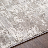 Surya Enfield Enf-2300 Charcoal, Medium Gray, Light Gray, Cream Rugs.