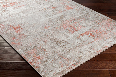 Surya Enfield Enf-2310 Burnt Orange, Coral, Tan, Beige Rugs.
