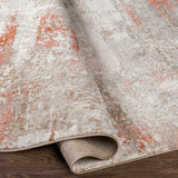 Surya Enfield Enf-2310 Burnt Orange, Coral, Tan, Beige Rugs.
