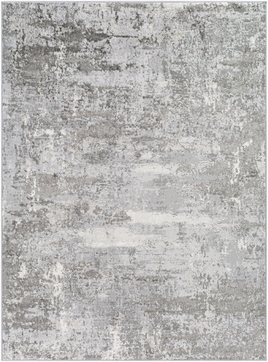 Surya Enfield Enf-2312 Charcoal, Medium Gray, Light Gray, Cream Area Rug