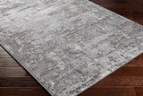 Surya Enfield Enf-2312 Charcoal, Medium Gray, Light Gray, Cream Rugs.