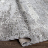 Surya Enfield Enf-2312 Charcoal, Medium Gray, Light Gray, Cream Rugs.